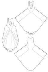 Parachute Dress Beach Cover Up Swimwear Bikini Sewing Pattern Ralph Pink Patterns